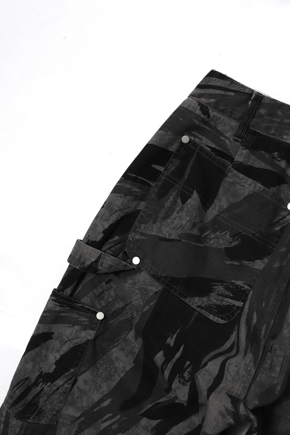 GAMMA GALLAERY 블랙우드 카펜터 팬츠 size S 상품이미지10