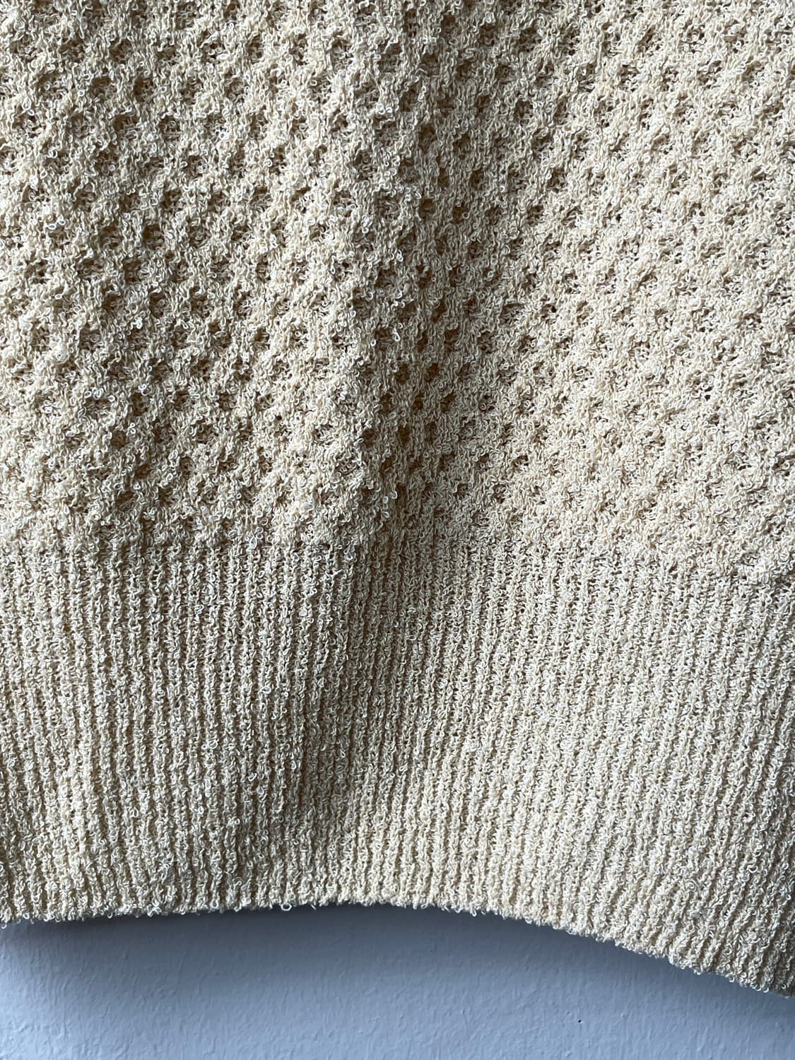 라벨아카이브 net knit sleeveless 새상품 상품이미지5