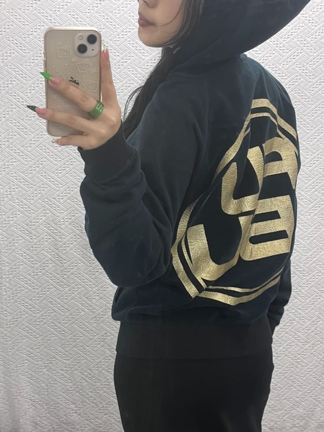 푸부 FUBU 희귀 레트로 펑크 빅로고 기모 후드집업 L C08894 상품이미지1