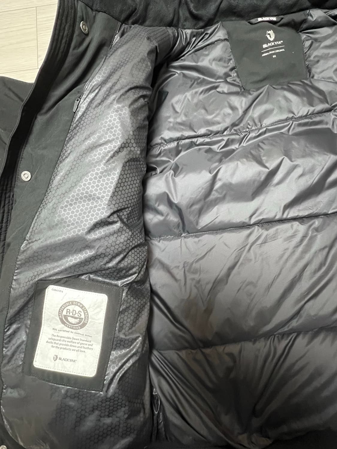 블랙야크 패딩 RDS 상품이미지2