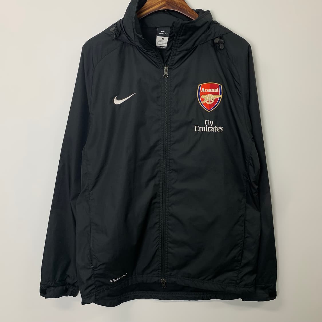 나이키 아스날 블랙 투웨이 바람막이 상품이미지2