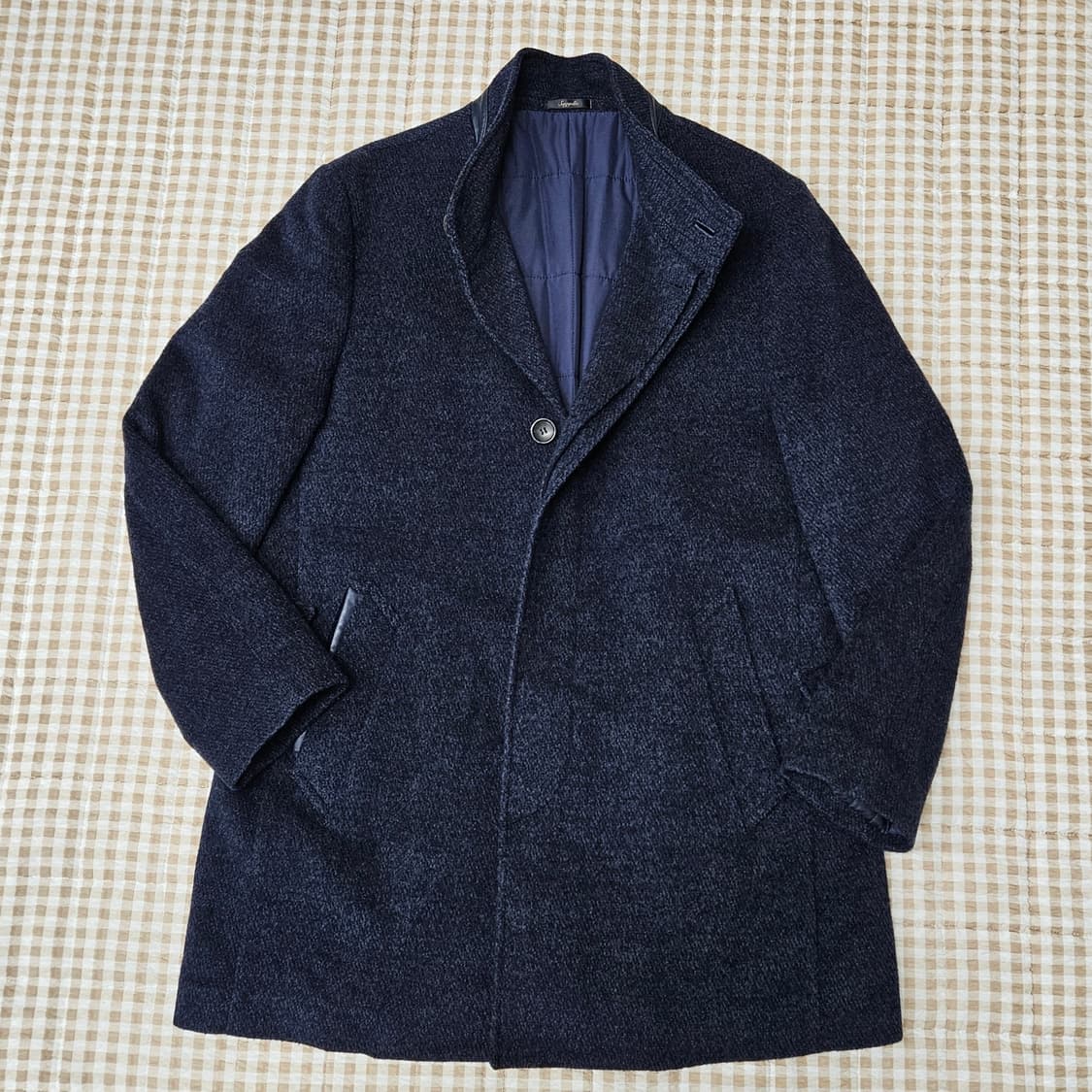 갤럭시 캐시미어 카반 코트 남자100 상품이미지1