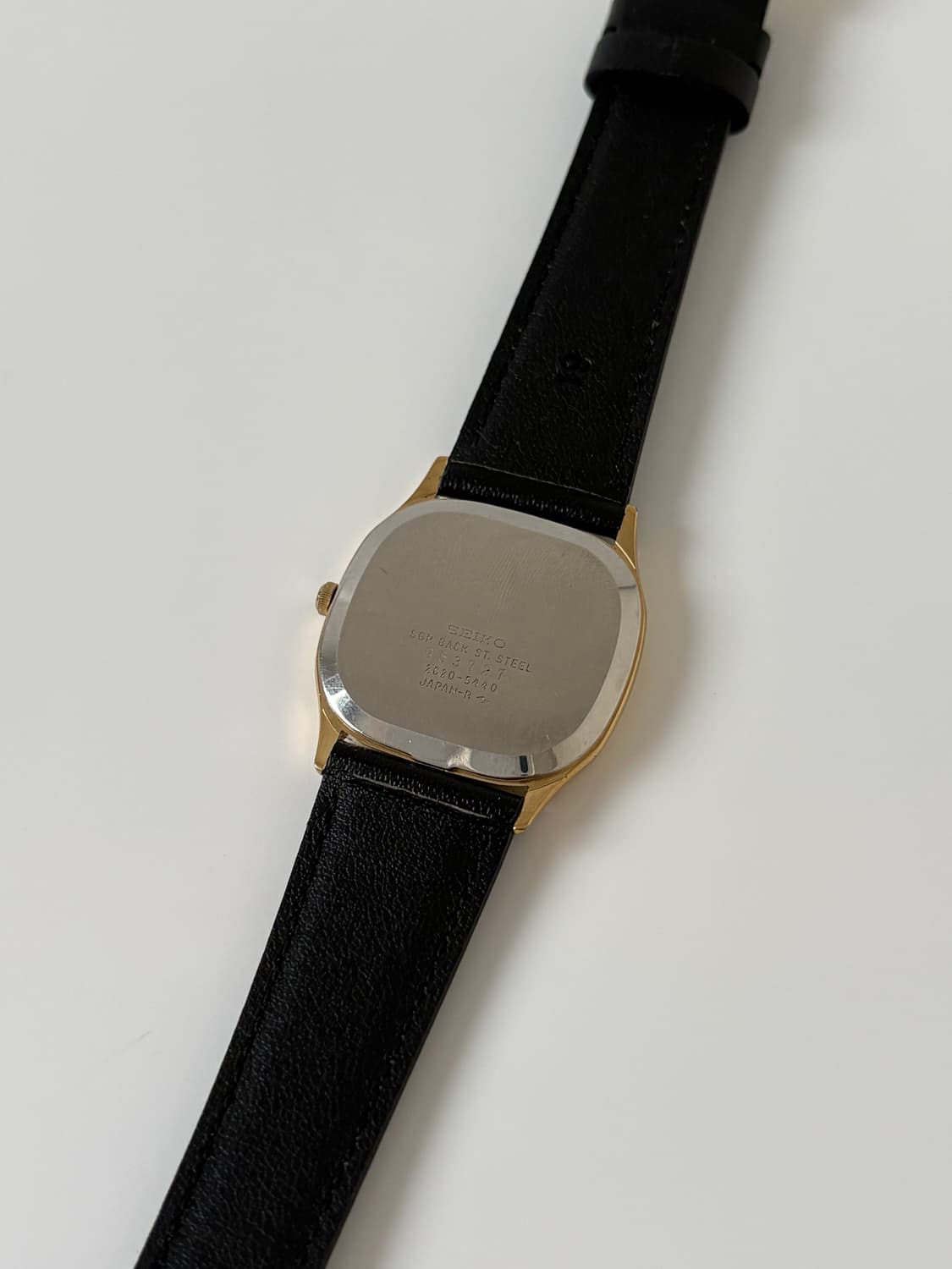 1980s Chariot Gold Square Quartz 상품이미지8