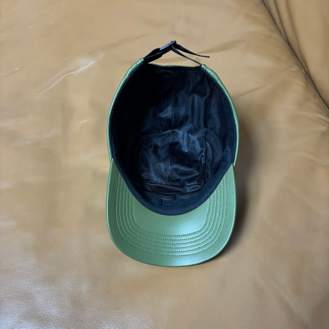 Supreme 슈프림 고어텍스 레더 카키 캠프캡 모자 Goretex 상품이미지6