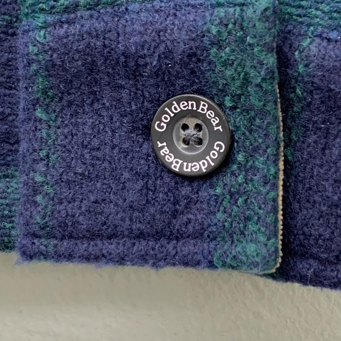 골든베어 블랙와치 폴리쉘 자켓 상품이미지6