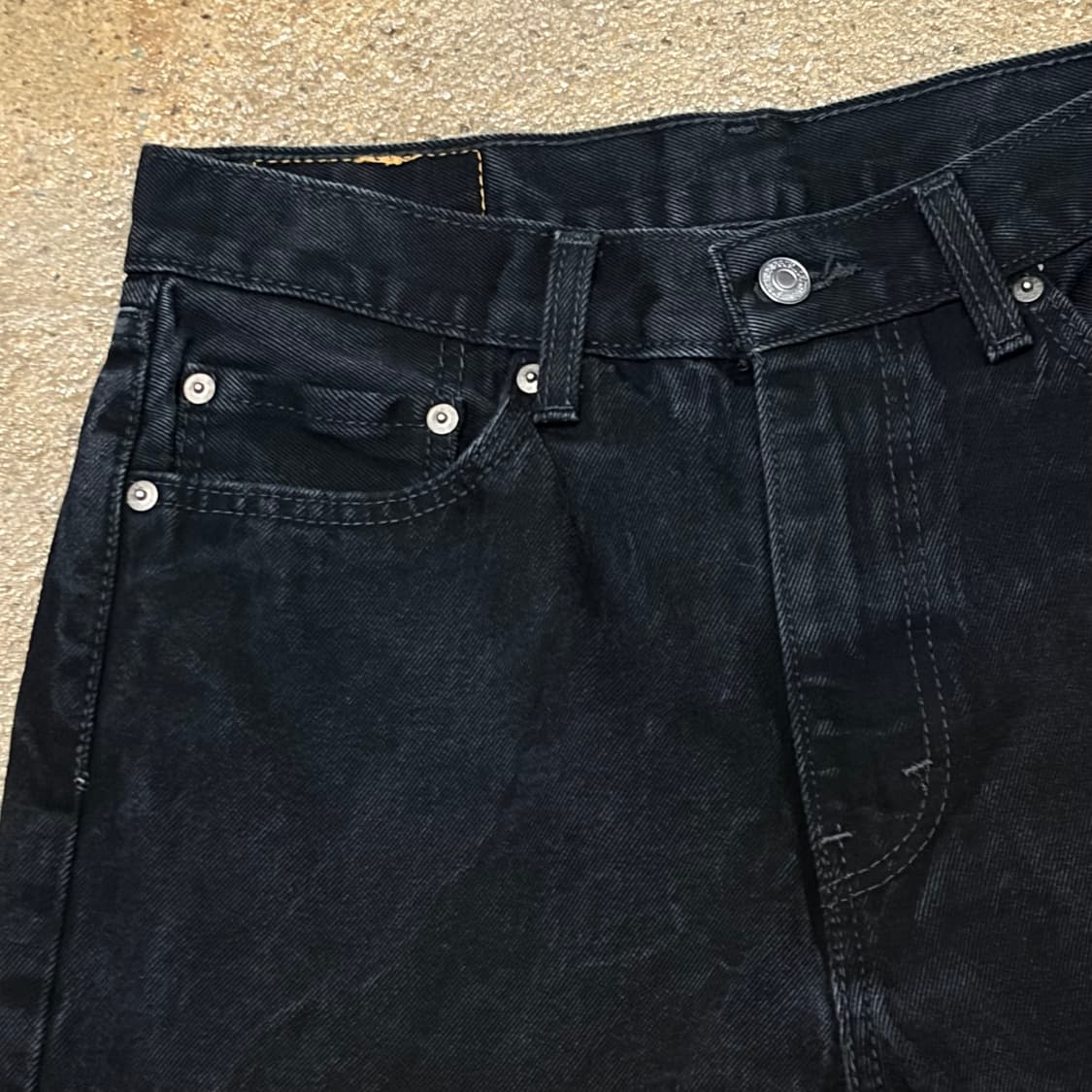 미국 빈티지 리바이스 505 블랙진 청바지 상품이미지3