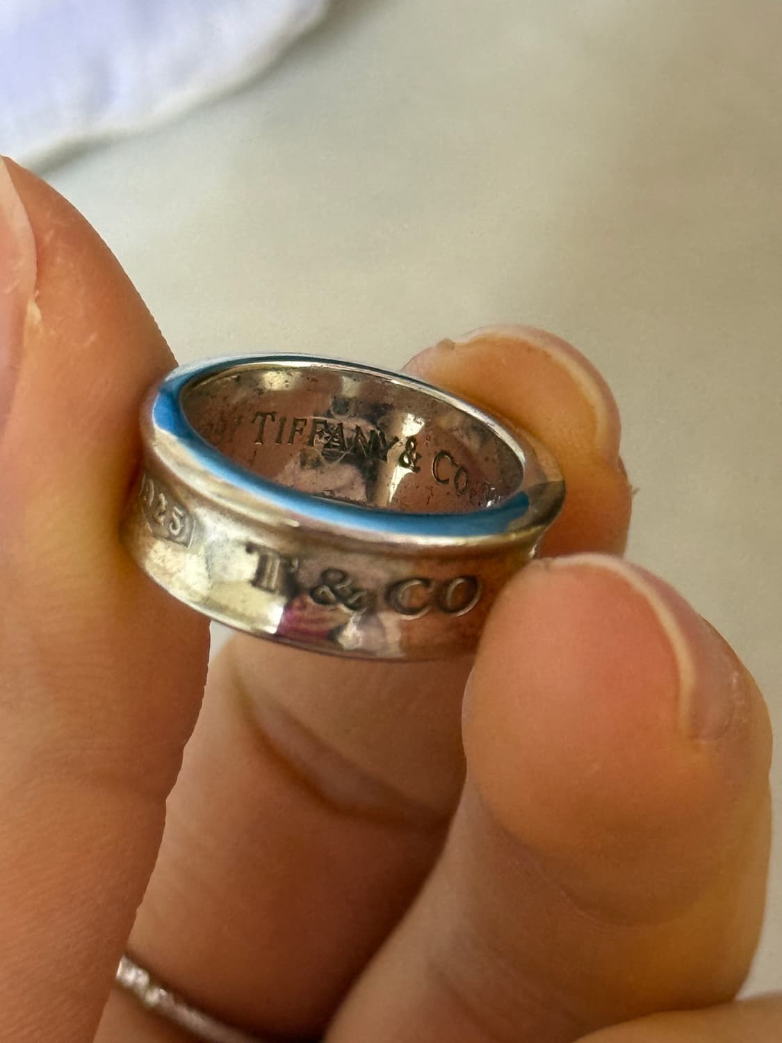 티파니 1837 미디움링 9호 상품이미지3