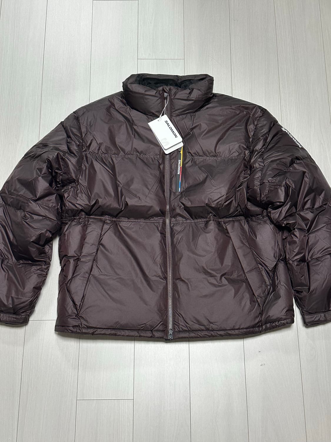 [3XL] 살로몬 컨투어 다운 자켓 초콜릿 상품이미지1