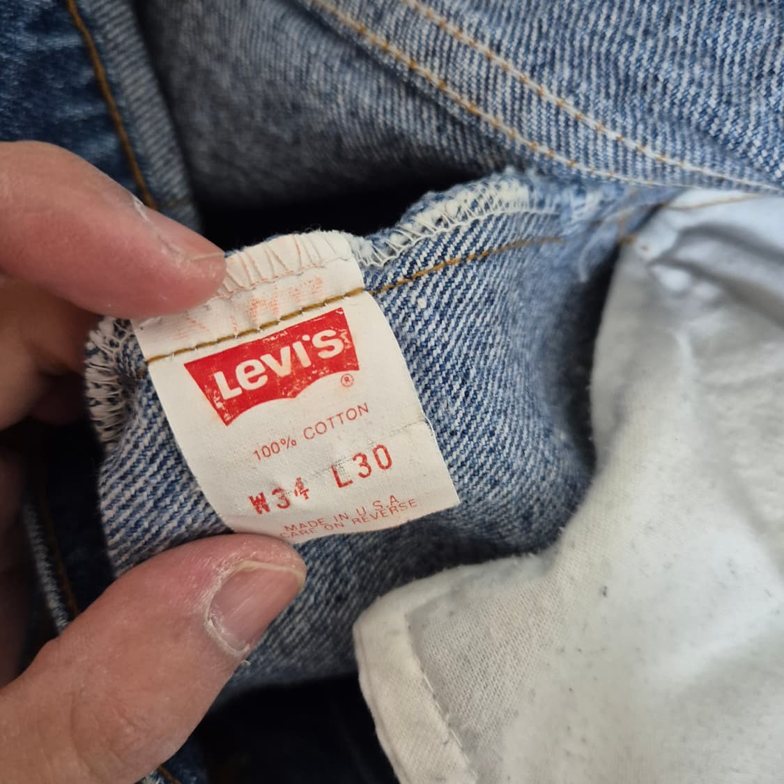 90's Made In USA 505 리바이스 데님팬츠 Levis 상품이미지4