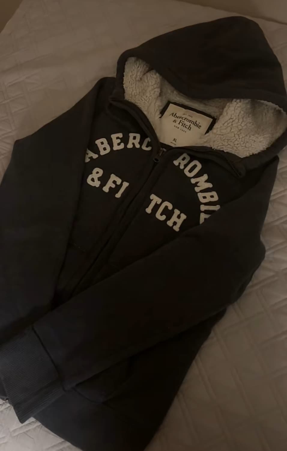 아베크롬비 양털 울프죠 후드집업 상품이미지1