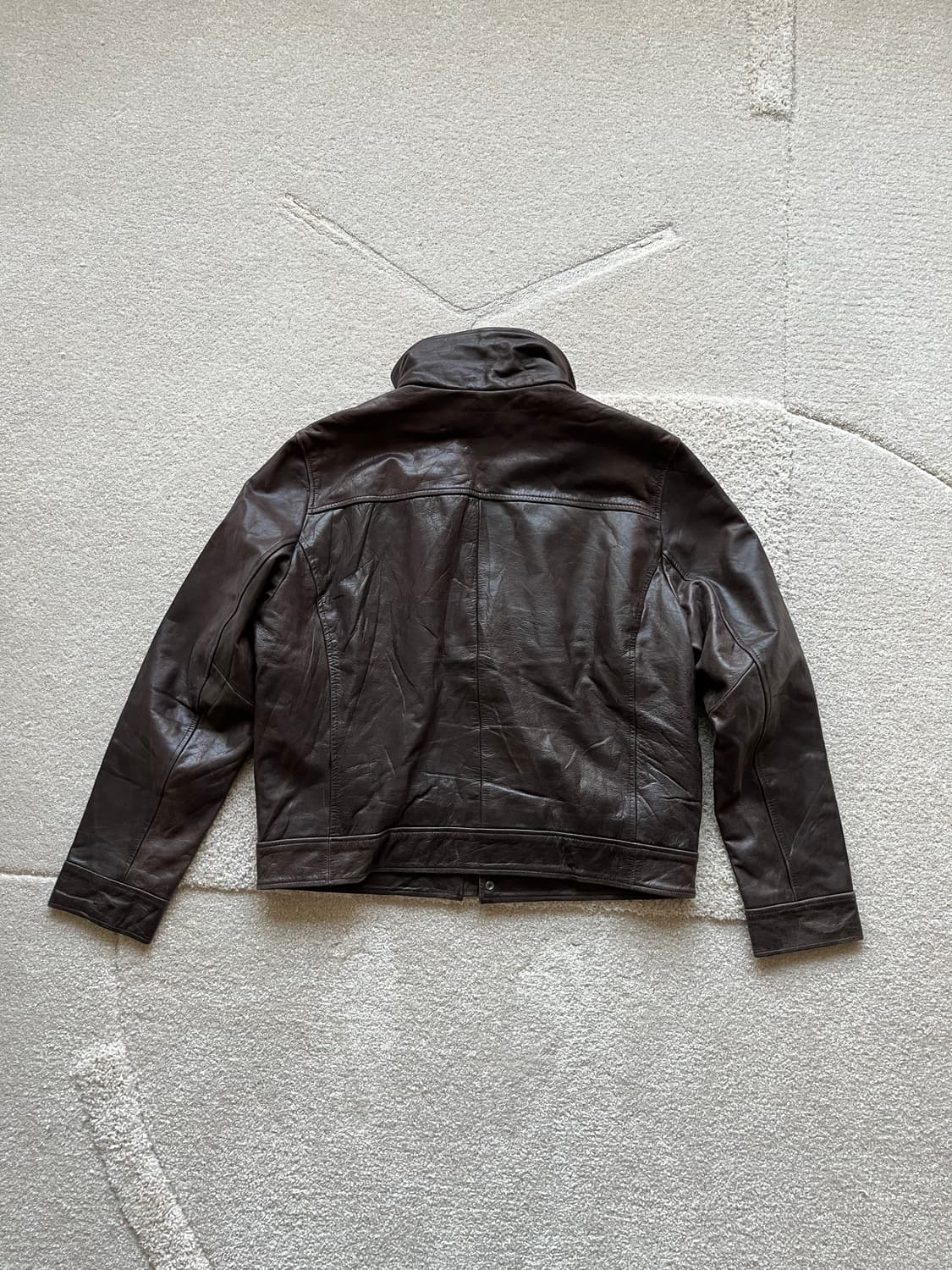 유러피안 100% 버팔로 레더 스포츠 자켓 (105) 상품이미지8