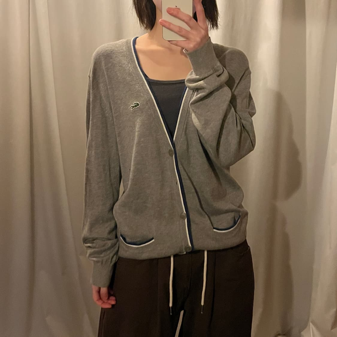 라코스테 니트 가디건 상품이미지2