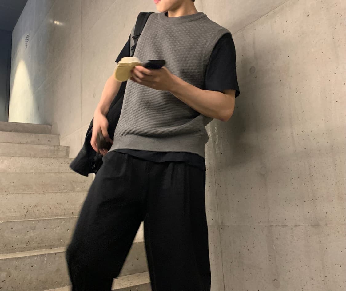 셔터 니트 베스트 상품이미지3