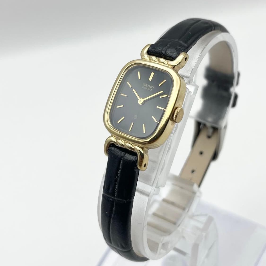 [정품/정비완료/극미품] 세이코 탱크스타일 골드 스퀘어 상품이미지1
