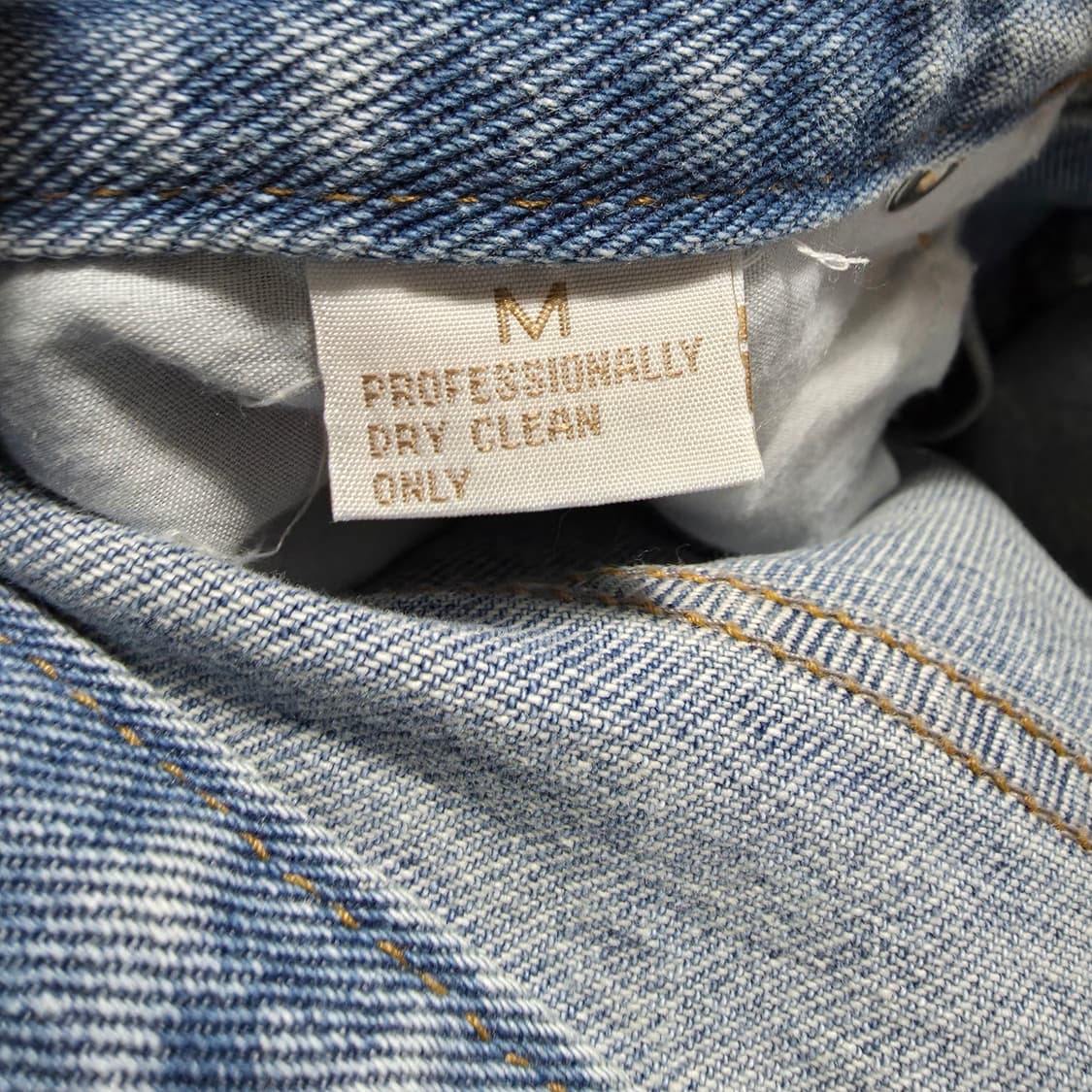 (M)여성 STEREO 배기핏 중청 데님 팬츠 상품이미지4