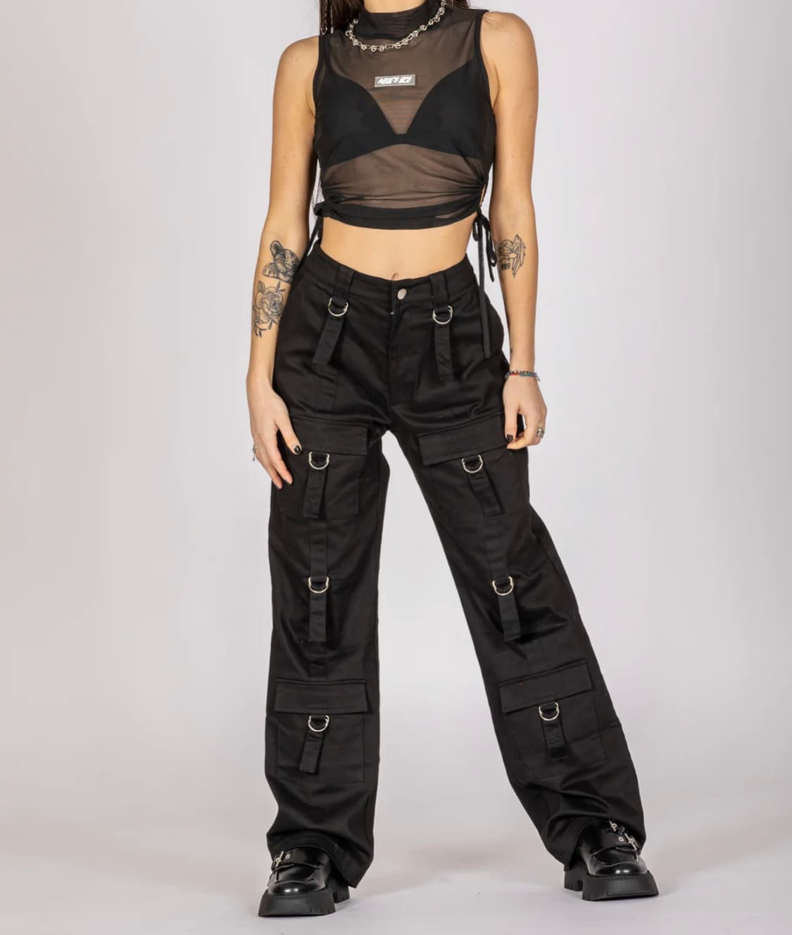 alice's lips buckle pants 상품이미지1