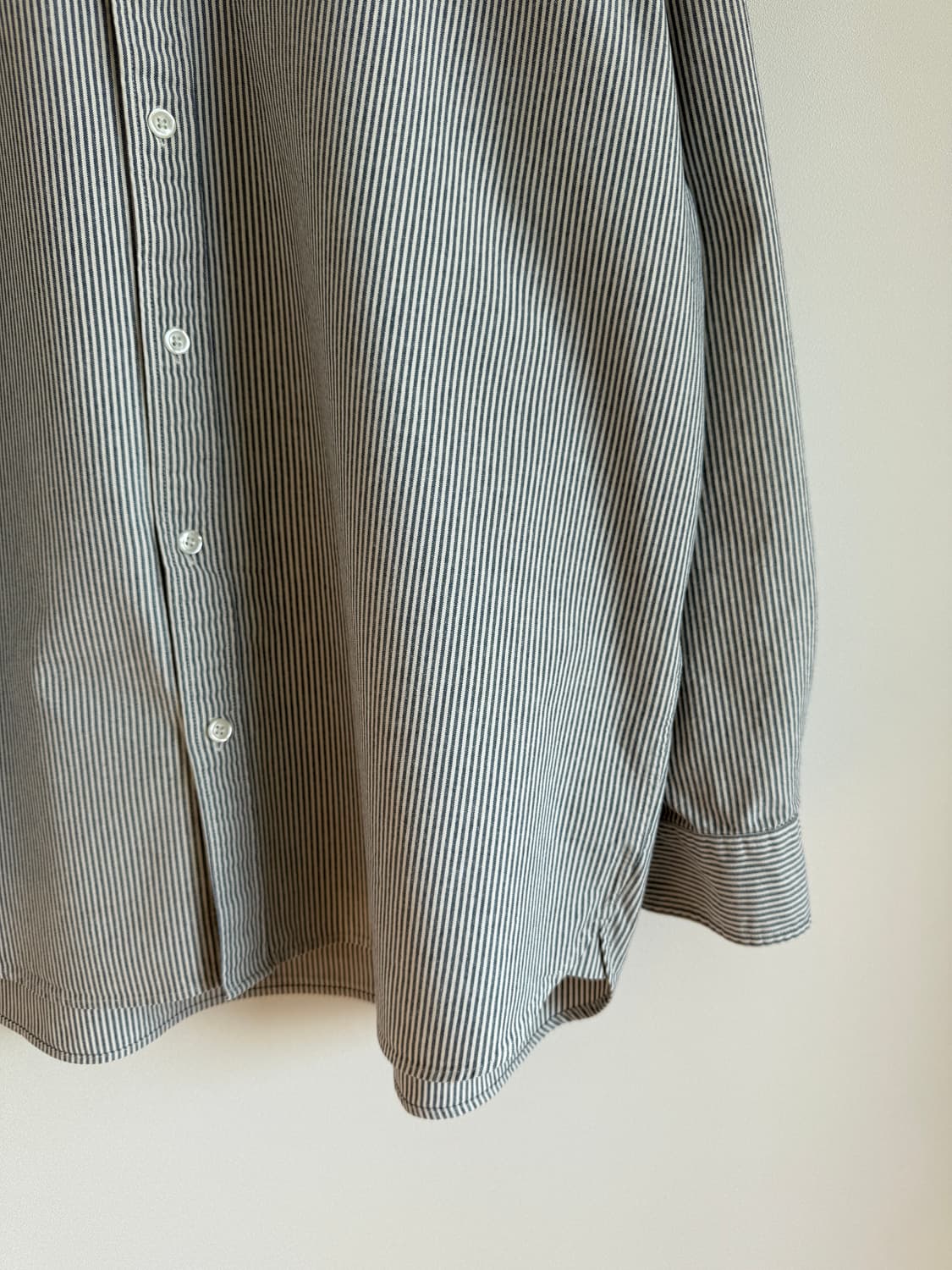 Lee 핀스트라이프 헤비코튼 셔츠 상품이미지4