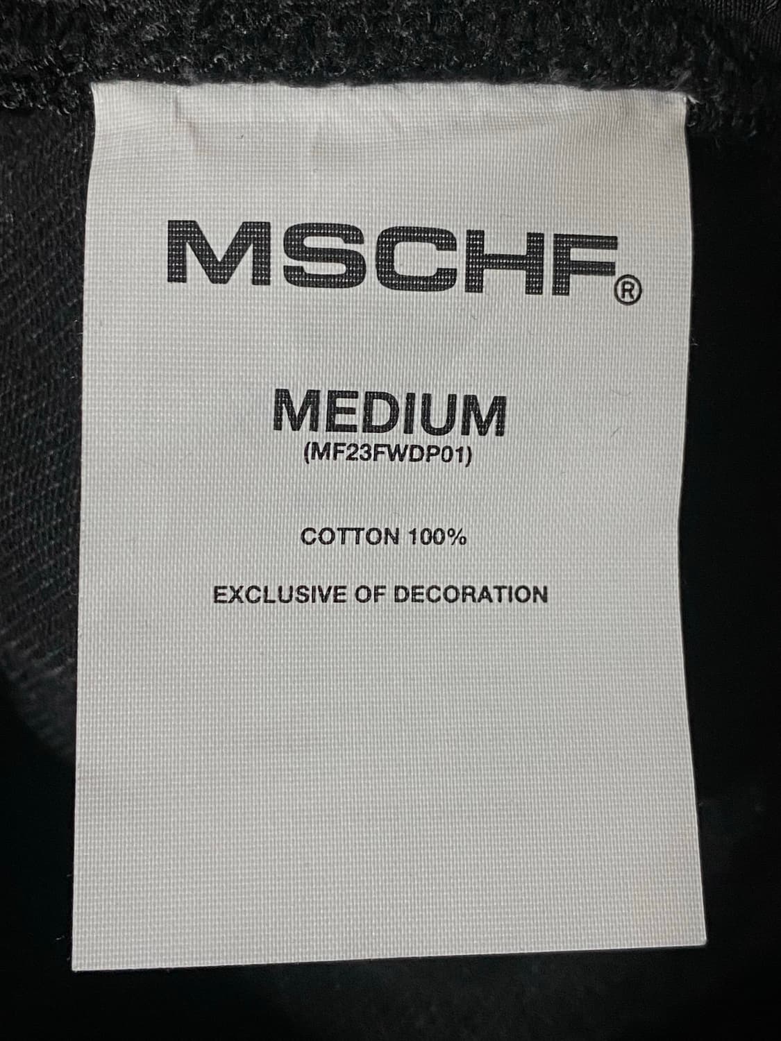 MSCHF 미스치프 롬버스 슬로치 워시드 진 블랙 M 상품이미지8