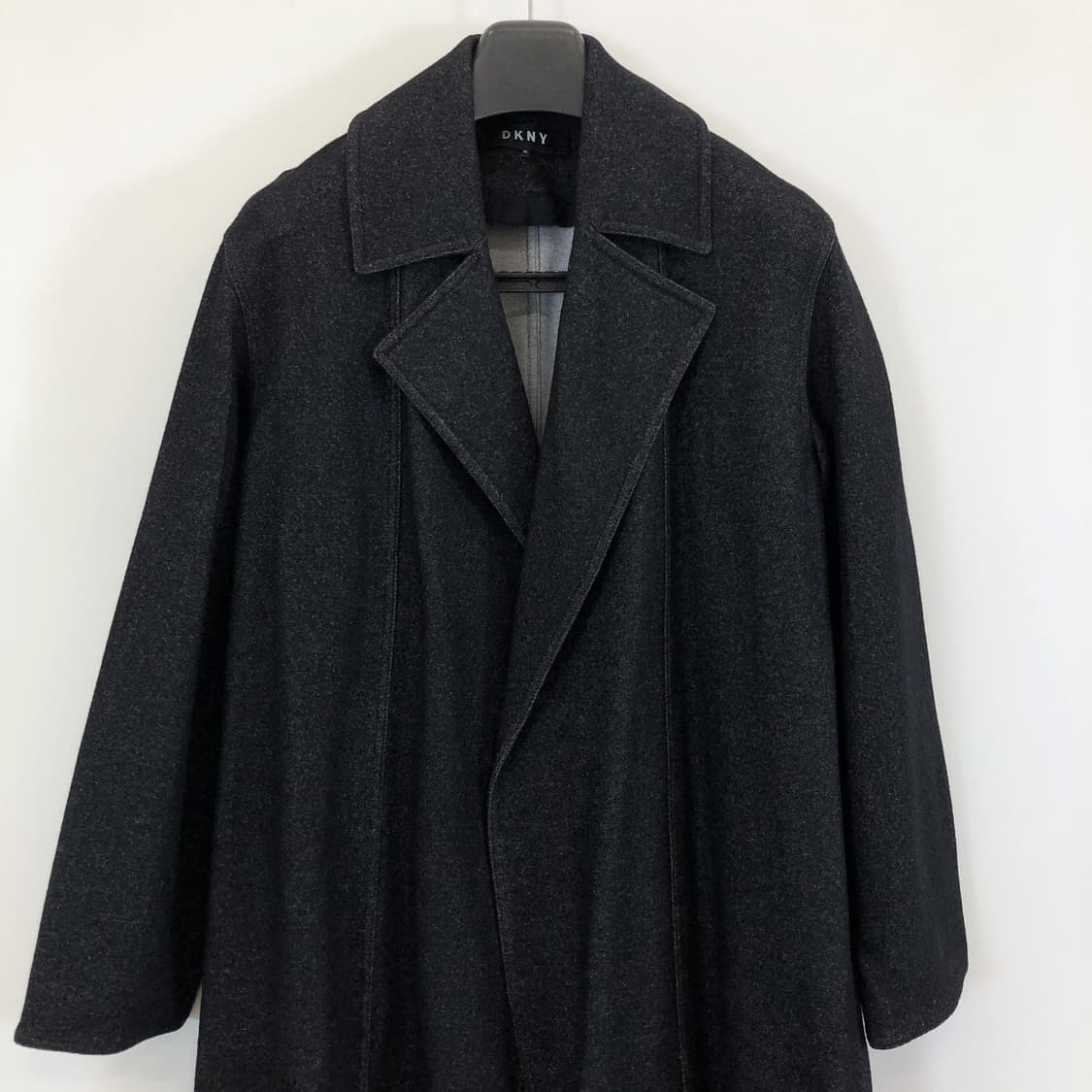 DKNY (국내판) 오픈형 울 혼방코트 85-91-160 상품이미지2