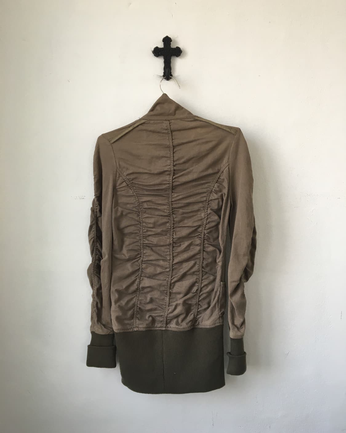 Shirring multi pocket point high neck ja 상품이미지3