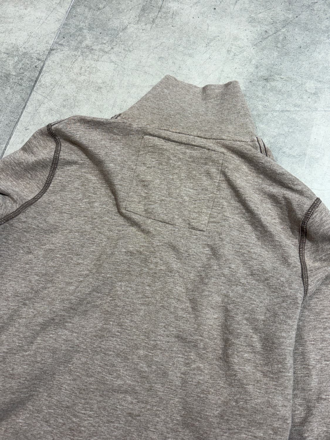 아베크롬비 모카 초코 브라운 집업 자켓 상품이미지8