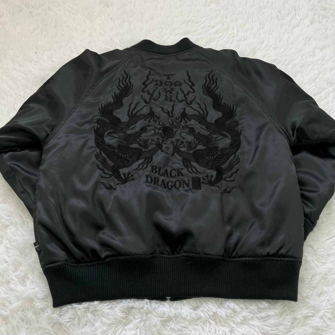 도그타운 블랙 여의주 드래곤 스카잔 o-926 y2k 스트릿 모리 갸루  상품이미지3