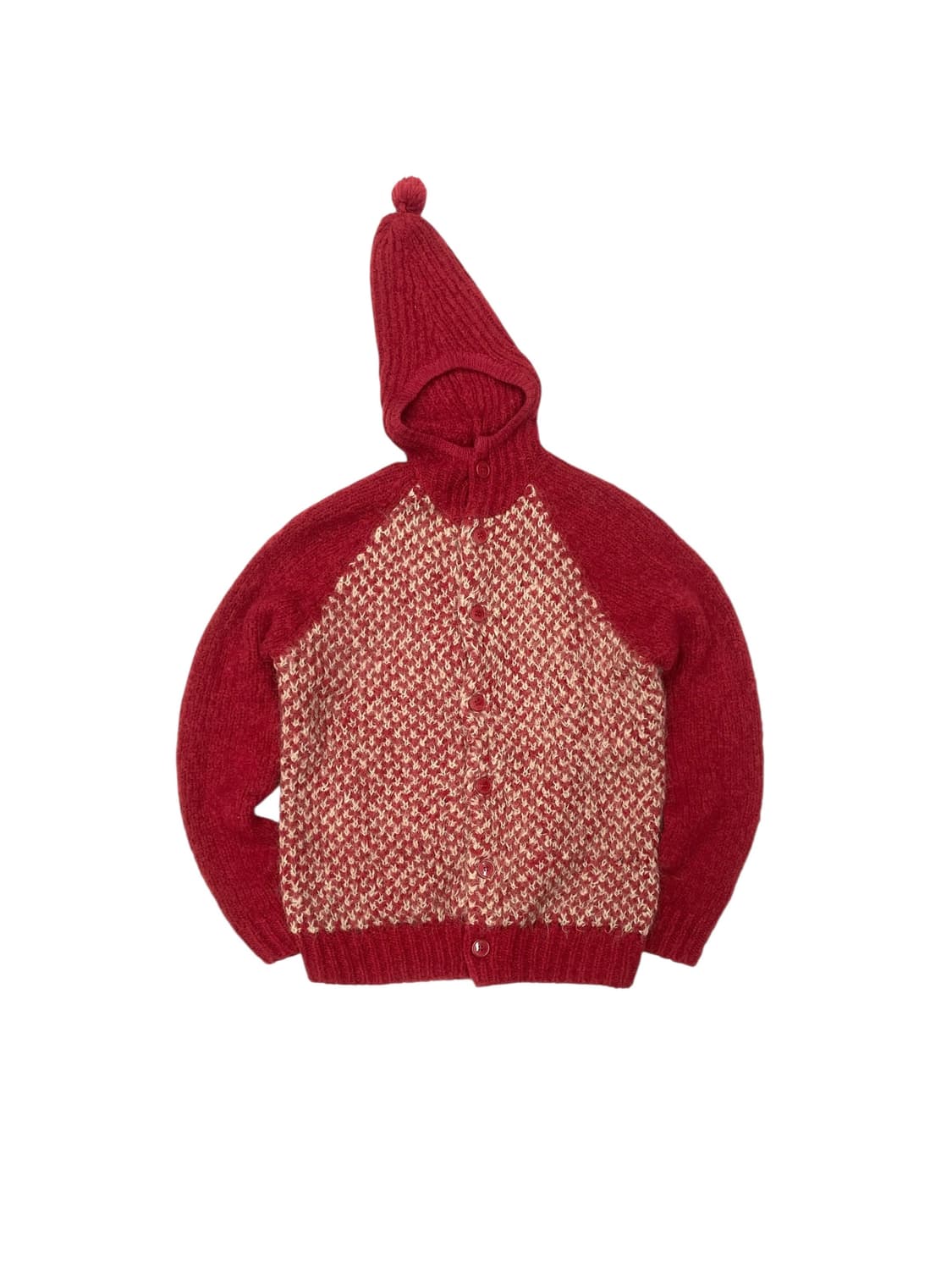 Ne-net hood (?) knit cardigan 상품이미지1