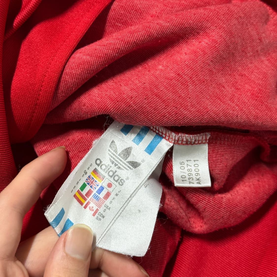 00s 아디다스 피파 월드컵 잉글랜드 영국 파이어버드 집업 저지 상품이미지7
