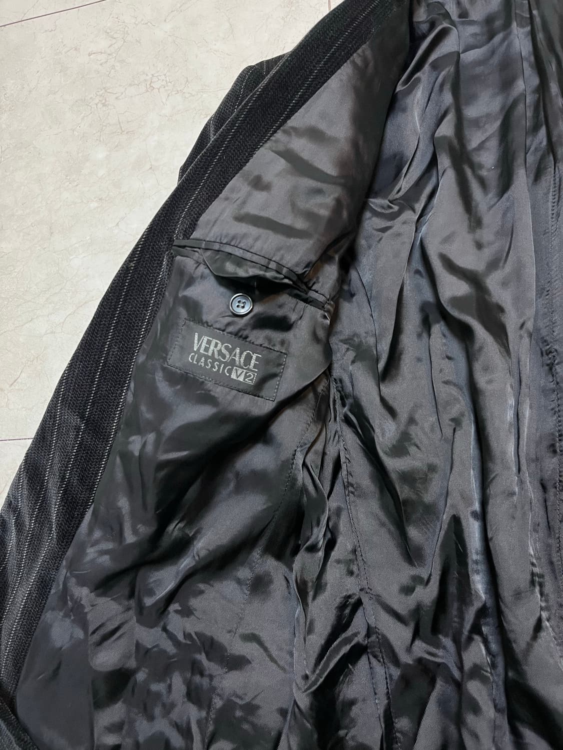베르사체 v2 클래식 벨벳 자켓 상품이미지3