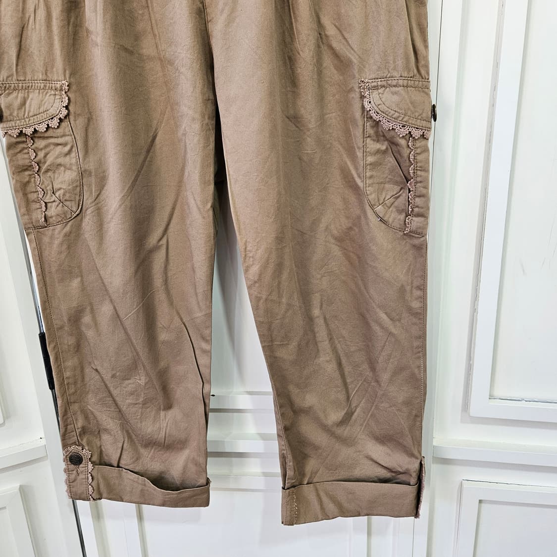 엑시즈팜(axes femme)하이웨스트 카고 팬츠 상품이미지4