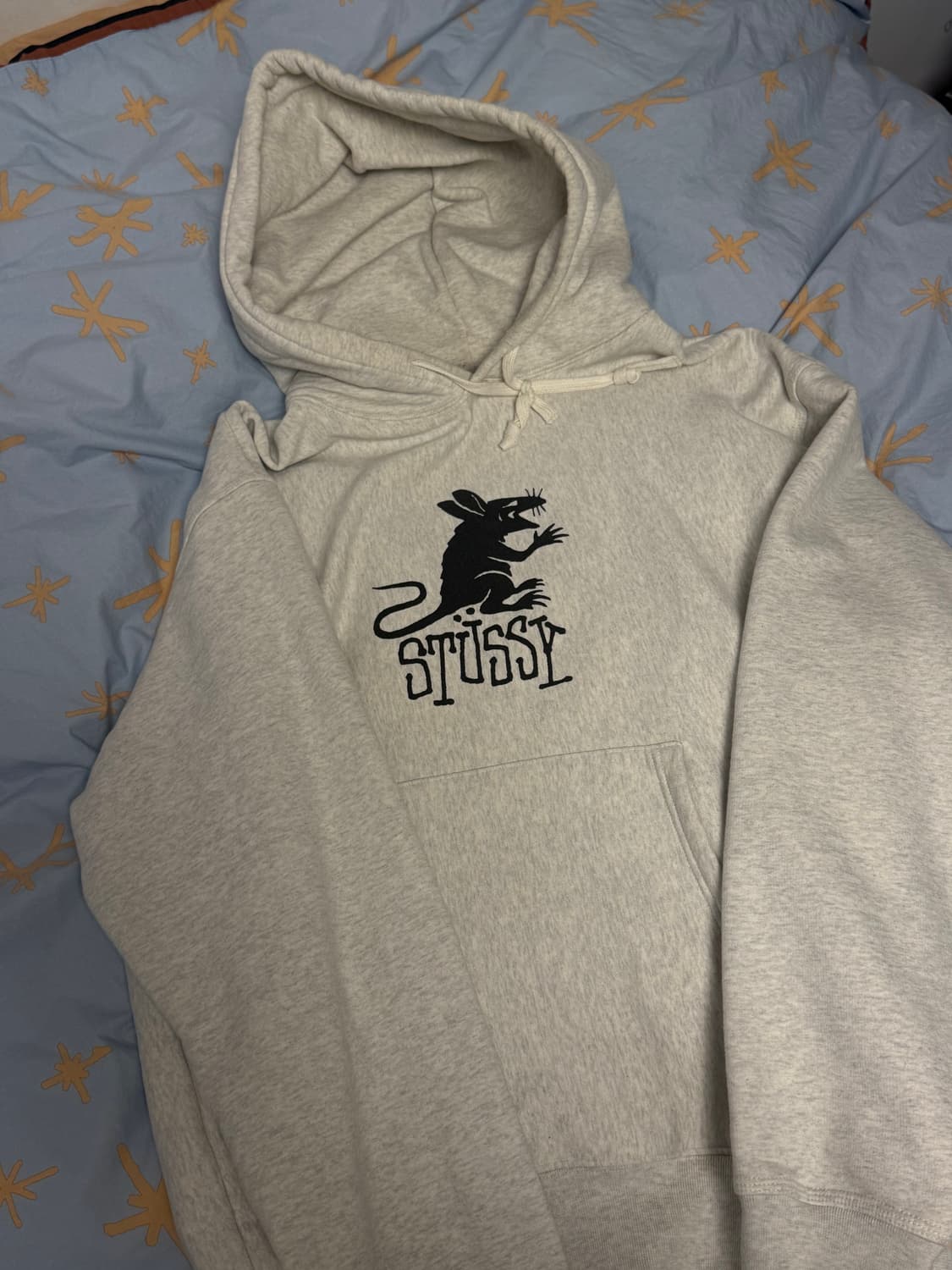 스투시 랫 후드 애쉬 헤더 L사이즈 상품이미지2