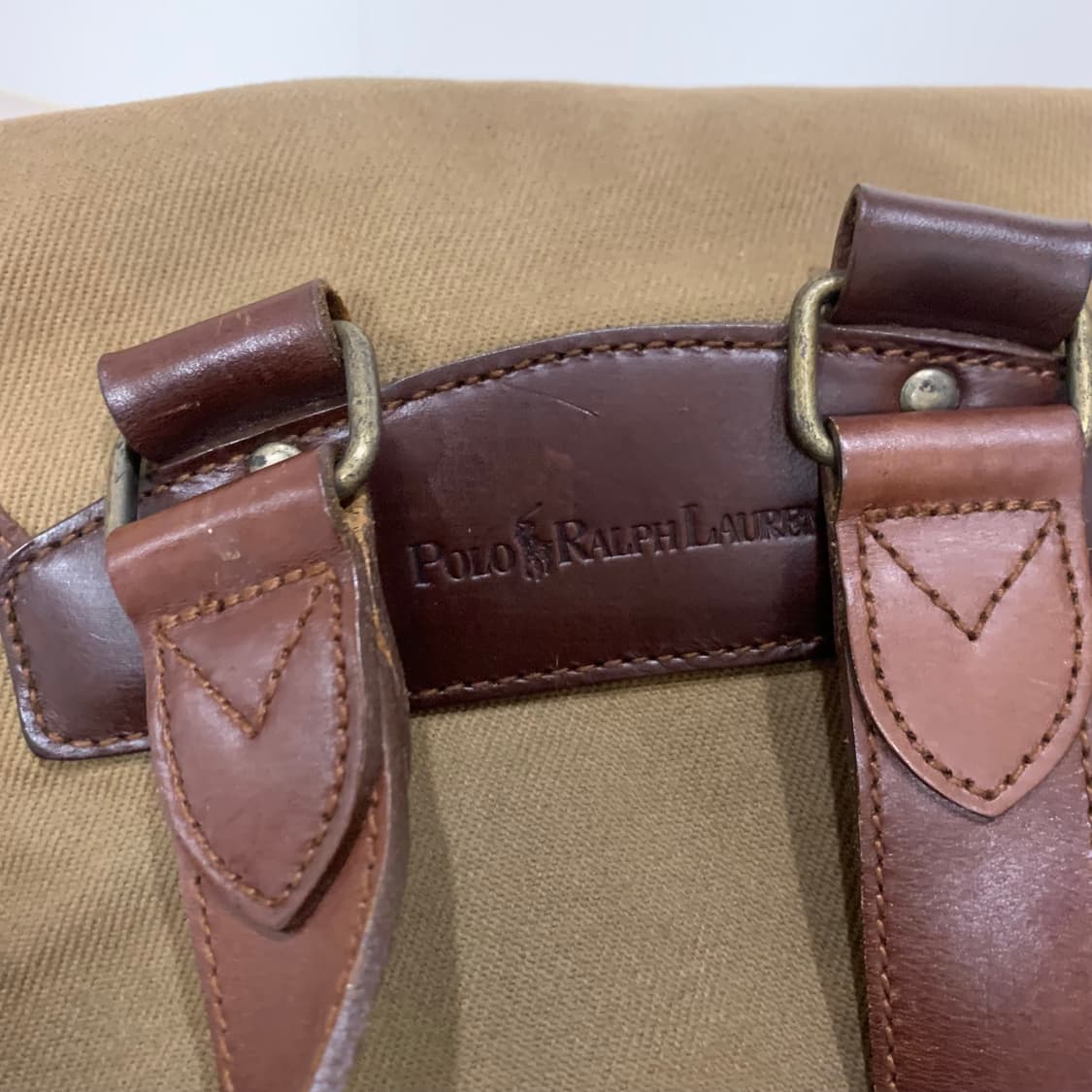 Polo ralplauren canvas rucksack . 상품이미지4