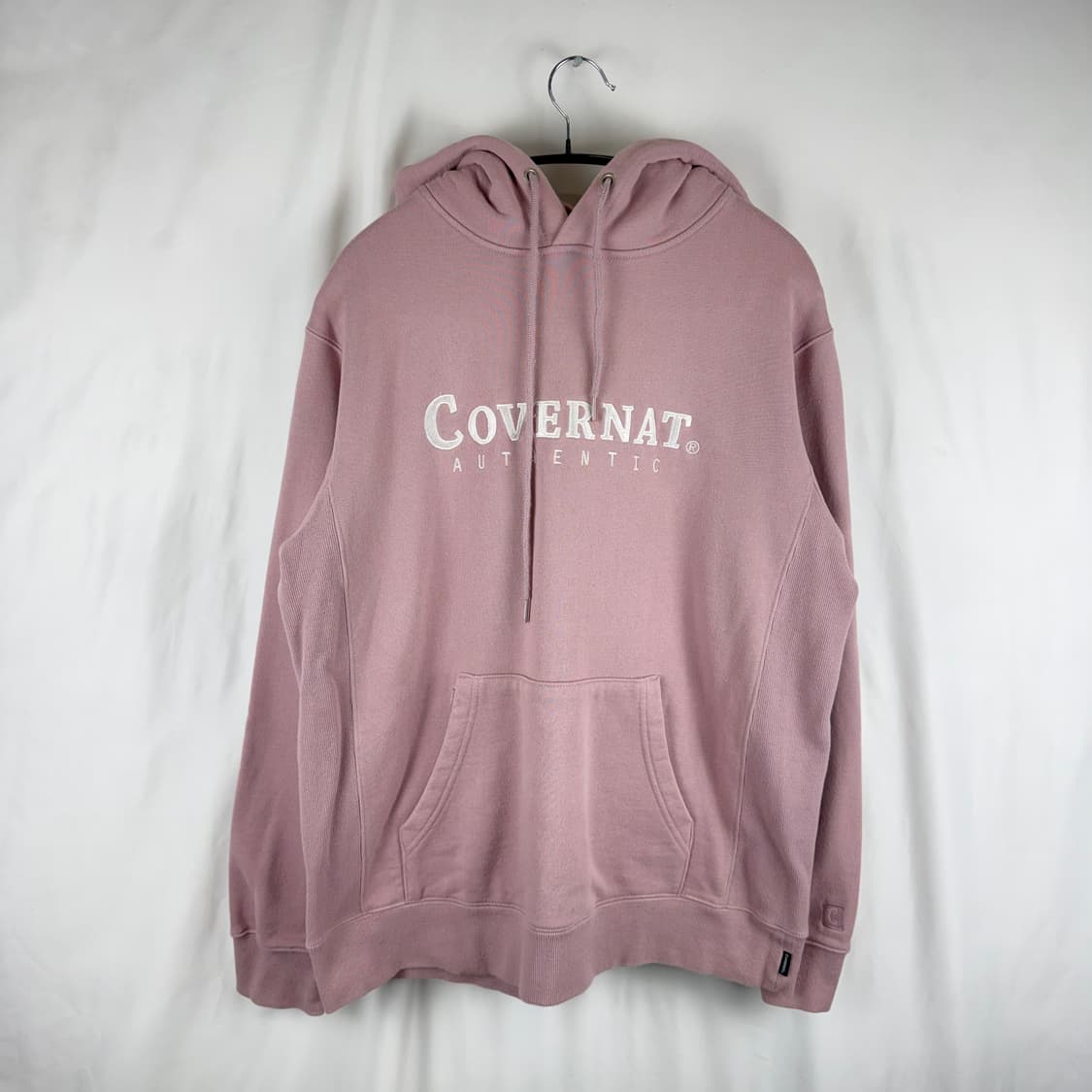 M) 커버낫 어센틱 로고 후드 티 상품이미지2