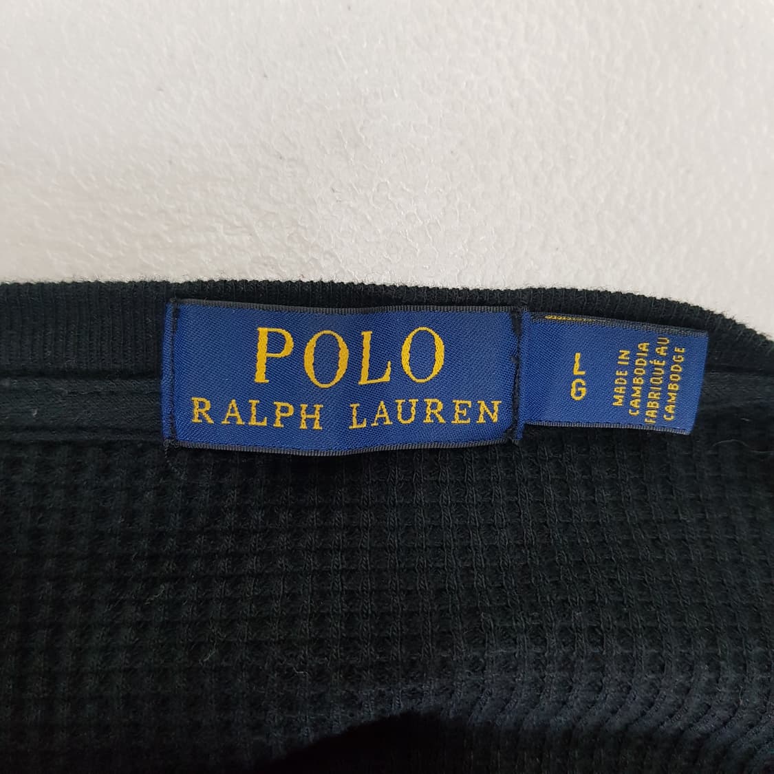 폴로랄프로렌 클래식 블랙 니트 스웨터 L 사이즈 상품이미지3