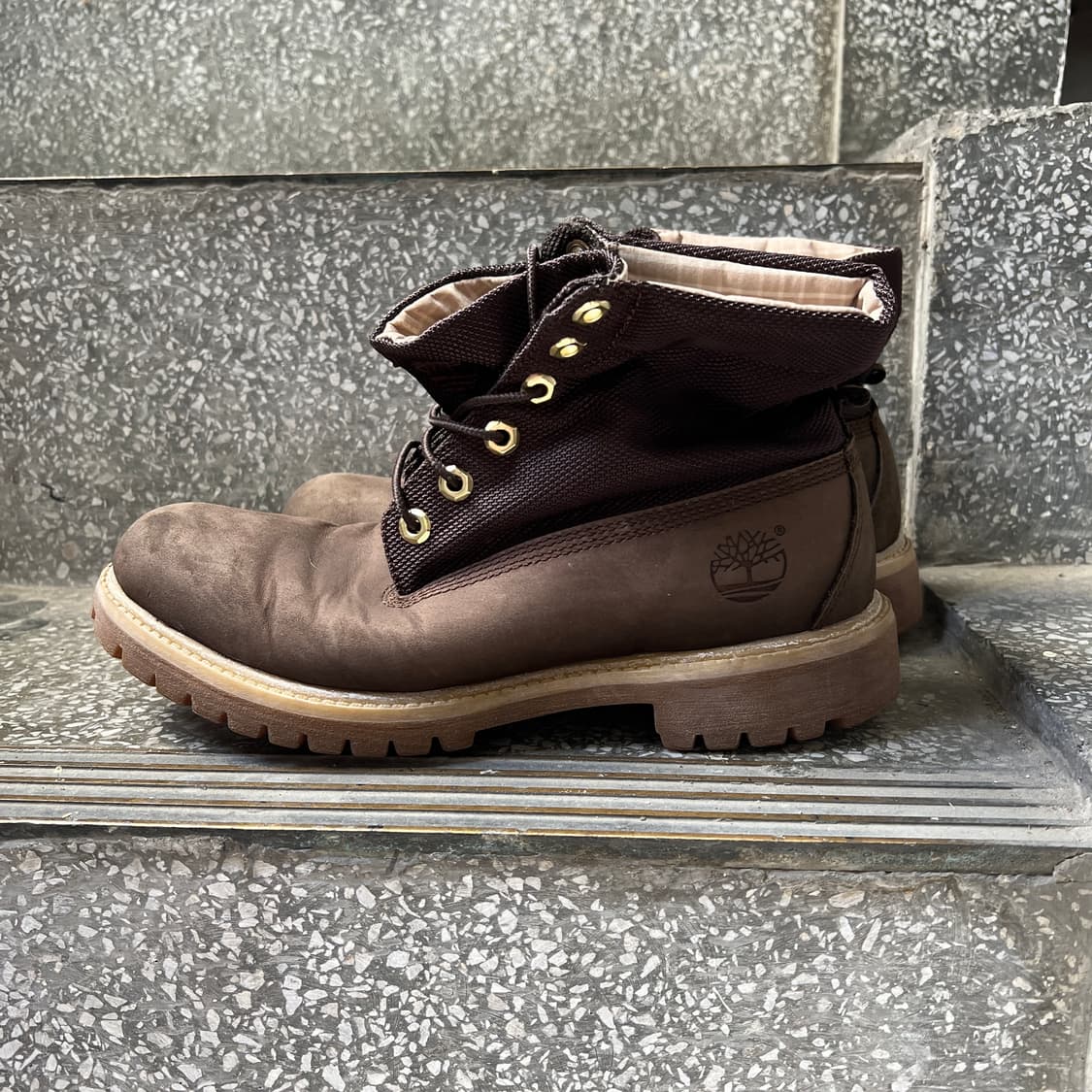 팀버랜드 어센틱스 테디 플리스 워터프루프 폴드다운 부츠 상품이미지2