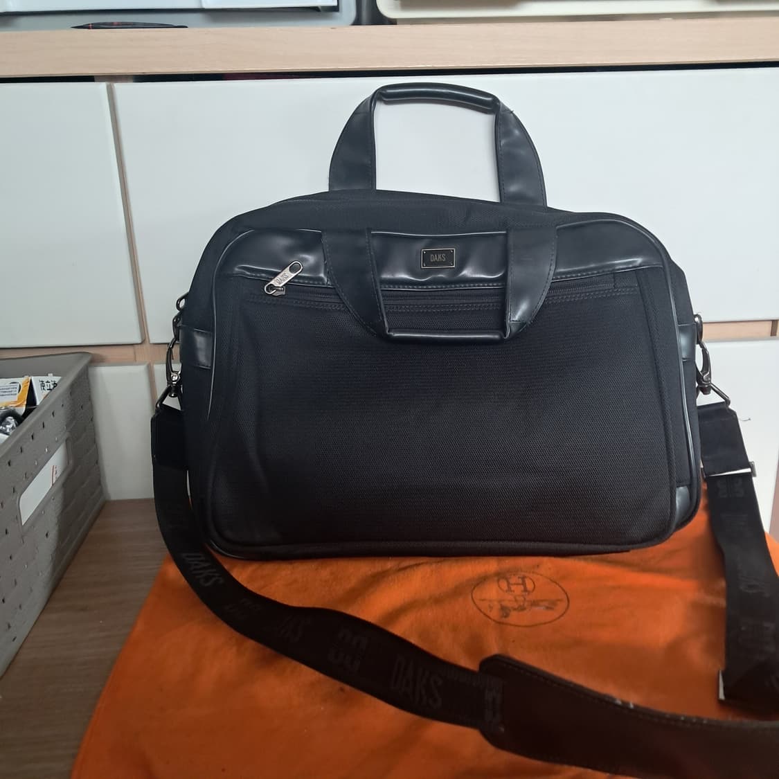 닥스 블랙 빈티지 서류가방 노트북 가방 상품이미지1