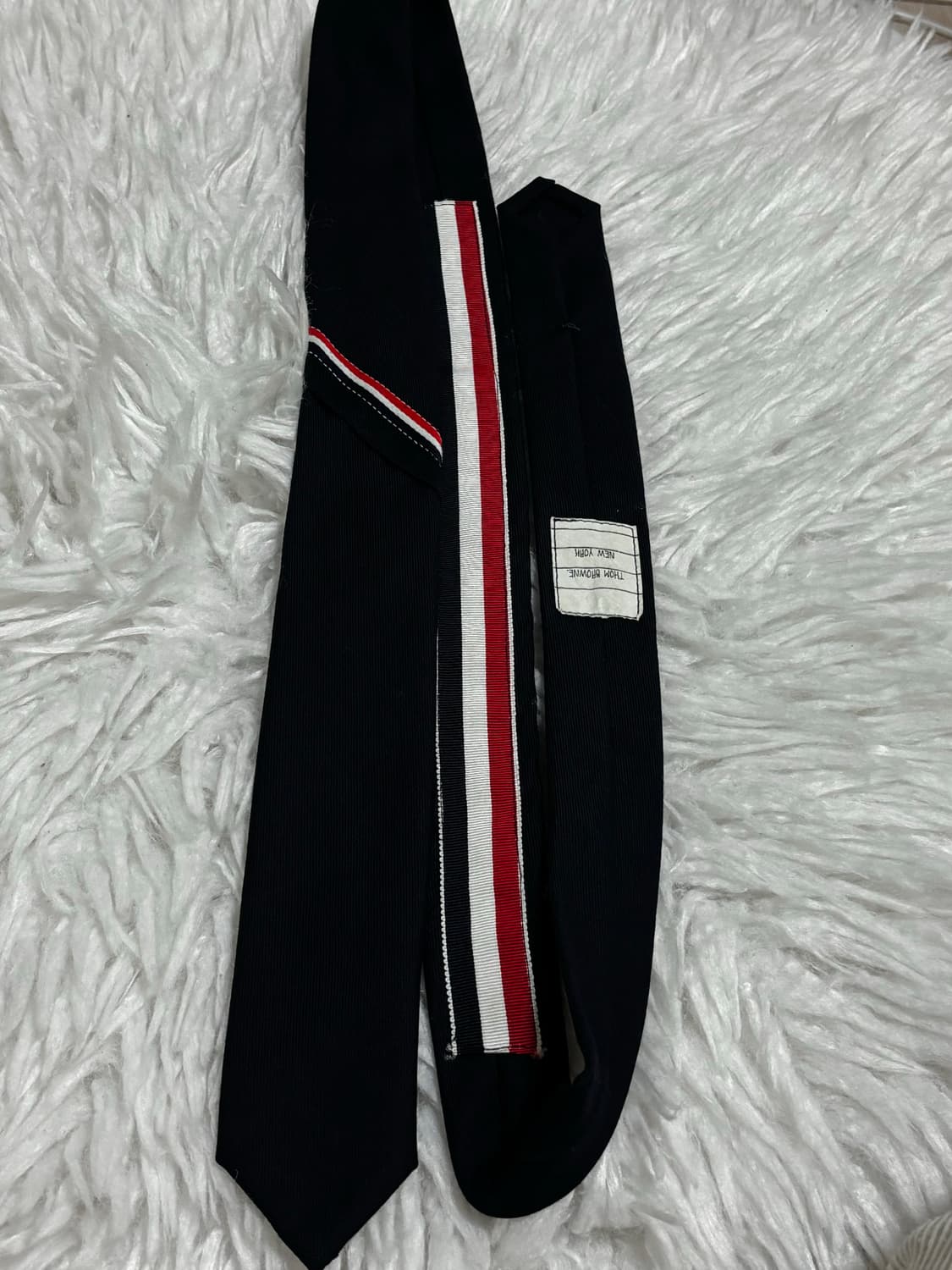 톰브라운 네이비 넥타이 상품이미지3