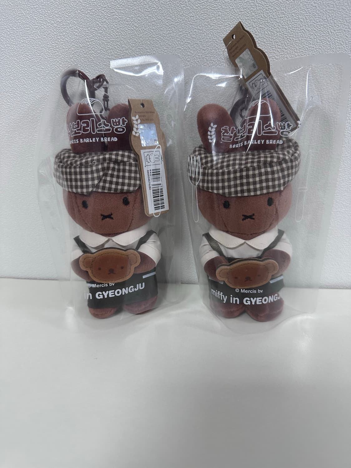 [새상품] 경주 한정판 찰보리 미피 키링 상품이미지1