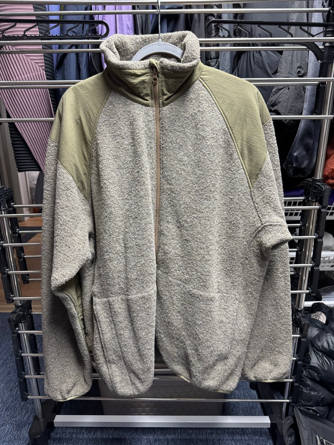 나나미카 보일드 울 후리스 자켓 xl 상품이미지1