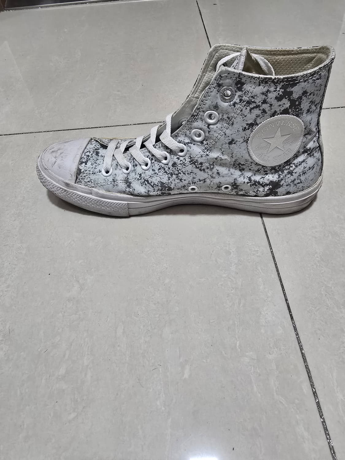 컨버스 척테일러 루나론 하이탑 스니커즈 카모 한정판 270mm 상품이미지3