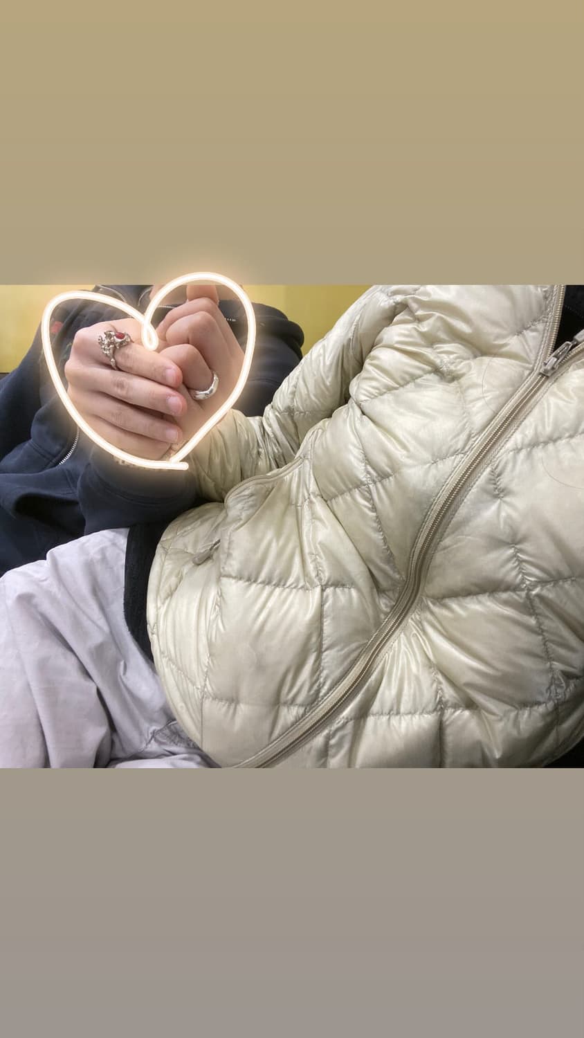 직수입 빈티지 몽벨 경량 패딩 상품이미지2