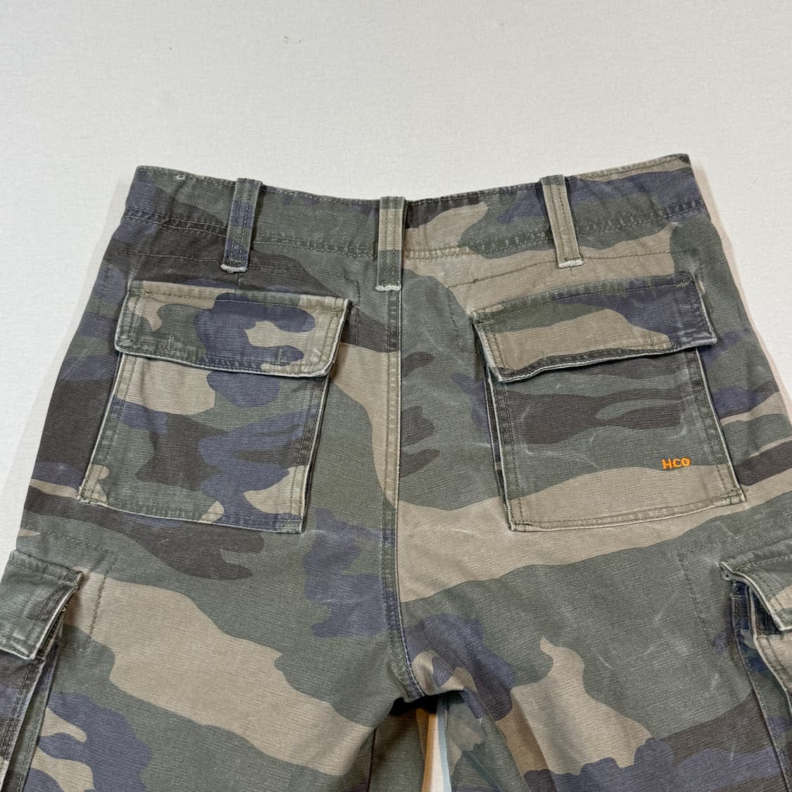 32inch) 빈티지 우드랜드 카모 카고 팬츠 반바지 버뮤다팬츠 상품이미지2