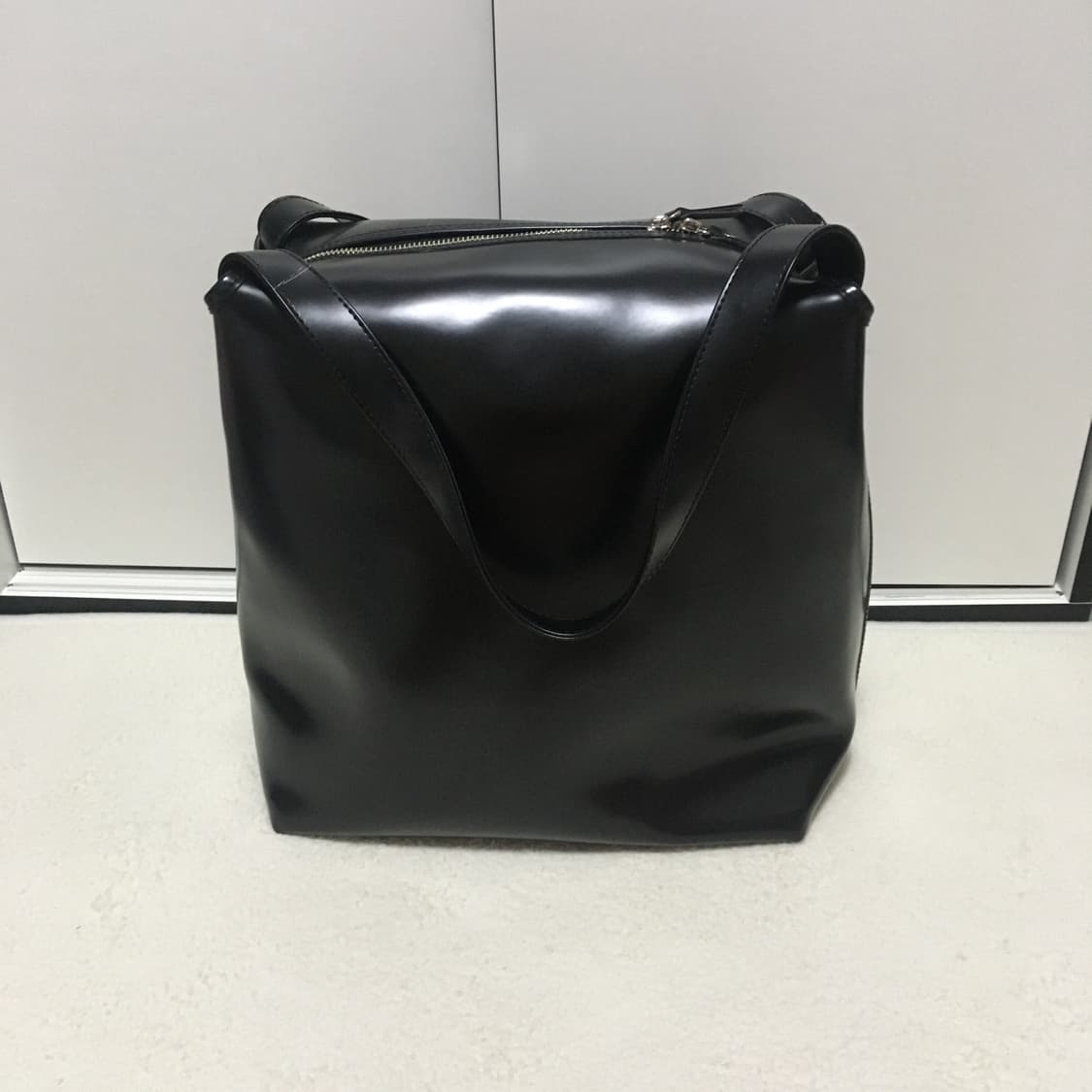 꼼데가르송 open zipper 빅백 상품이미지2