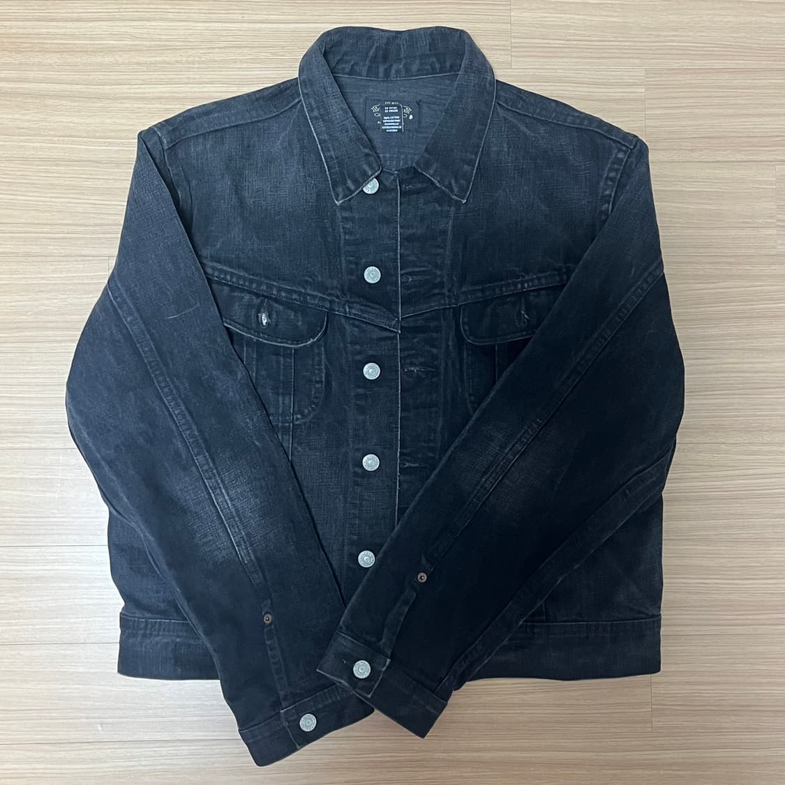 RRL 랜치 lee 복각 블랙데님자켓 L 상품이미지1