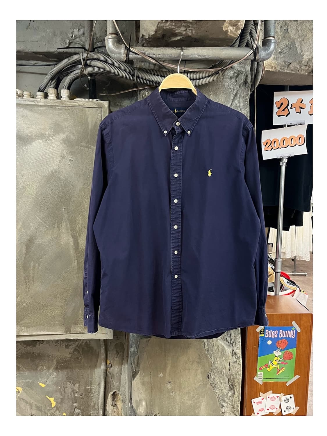 폴로 랄프로렌 셔츠 네이비 XL #csz3903 상품이미지1