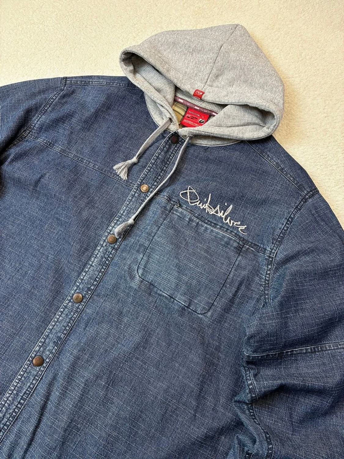 퀵실버 Quiksiver 00's 레이어드 데님 자켓 PN6129    상품이미지2