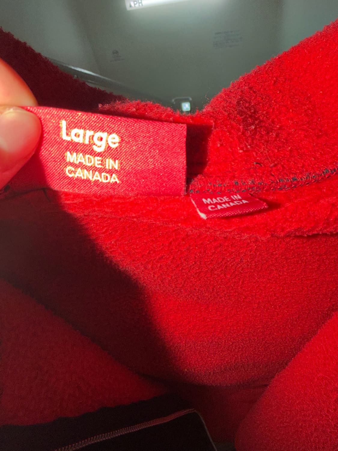 슈프림 [정품] 후드 집업 (시세 58만) 자수 스몰 로고 L(103ㅡ1 상품이미지9