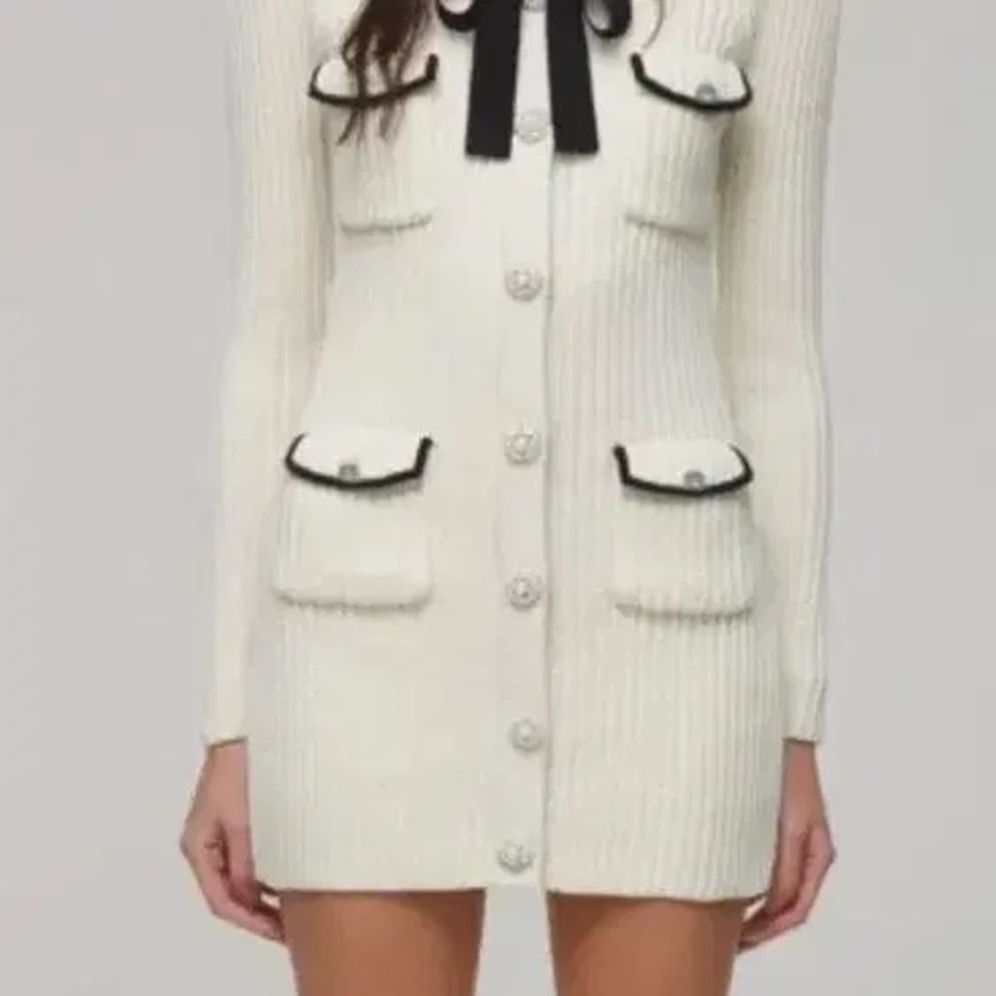 셀프포트레이트 (self-portrait) 루렉스 니트 드레스 사이즈 L 상품이미지4