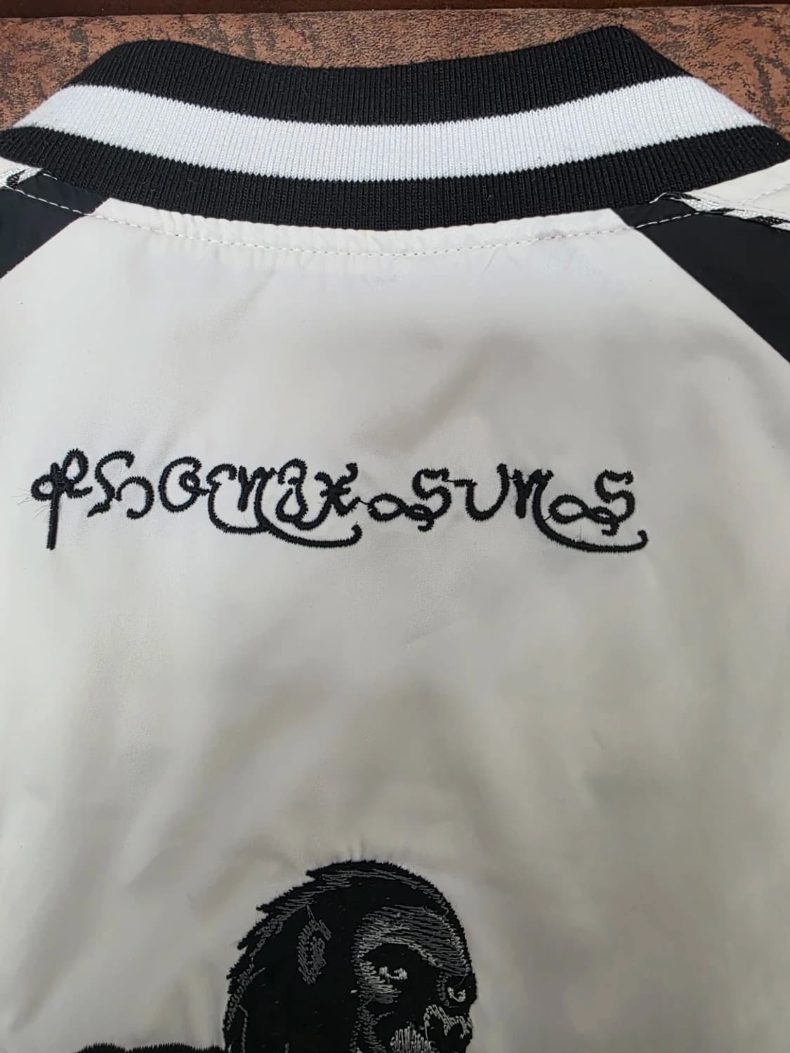 NBA 피닉스 선즈 고릴라 자수 바시티 자켓 스카잔 M 상품이미지8