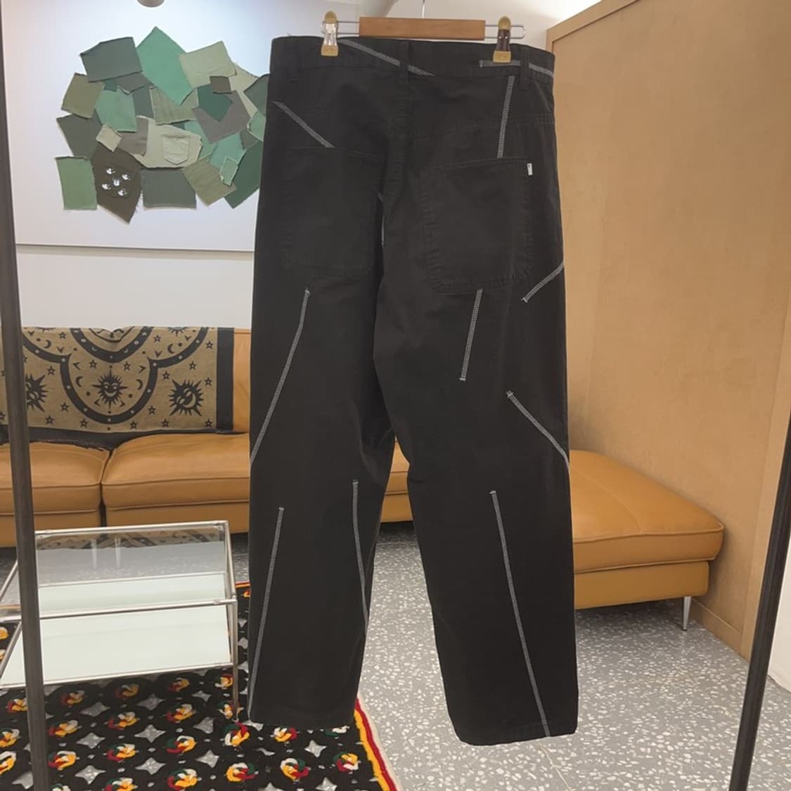 노메뉴얼 스트릿 힙합 스티치 디테일 바지 M C07427 상품이미지4